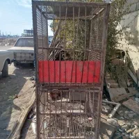 قفس دو طبقه کاملا فلزی سالم