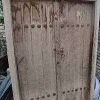 درب پنجره چوبی قدیمی سنتی|مصالح و تجهیزات ساختمان|فلاورجان, |دیوار