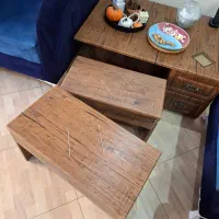 مبل ۹نفره با میز وسط و۴ تا عسلی|مبلمان خانگی و میز عسلی|آباده, |دیوار