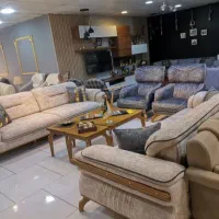 مبل ۸ نفره لورنت ۱۴۰۴ با ۵ سال ضمانت اقساط|مبلمان خانگی و میز عسلی|همدان, |دیوار