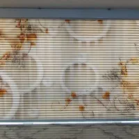 پرده زبرا طرح دار