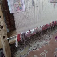 فرش نیمه کاره