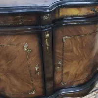 کنسول اینه شمعدان به همراه دوتا شمعدان|بوفه، ویترین، کنسول|بیرجند, |دیوار