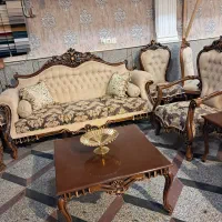 مبل استیل ۹ نفره با میز  زیر قیمت تولید