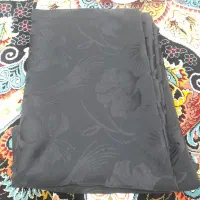 چادر مشکی زنانه طرح دار (دوخته شده)|لباس|رشت, پیرکلاچای|دیوار