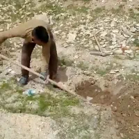 گارگر حفار در اندیشه، ملارد، شهر قدس، بوستان