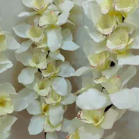 سه شاخه گل ارکیده مصنوعی پایه بلند|گل مصنوعی|صدرا-فارس, فاز ۱|دیوار