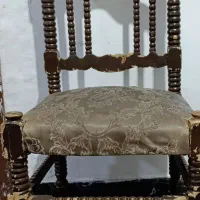 صندلی چوب طبیعی قدیمی سنتی