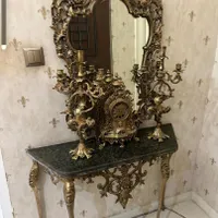 خریدار و فروشنده اینه و شمعدان ابکاری طلا