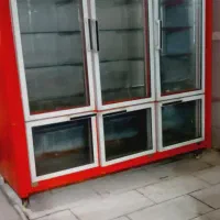 یخچال ویترینی شیش درب دوطرفه وترازوی دیجیتالی|فروشگاه و مغازه|خرمآباد, |دیوار