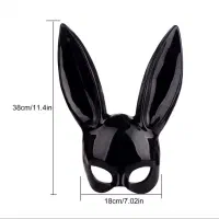 نقاب خرگوشی + نقاب بالماسکه + لباس خواب