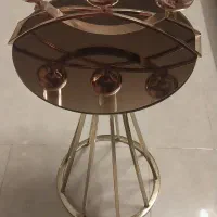 شمعدان و میز  کاملا سالم