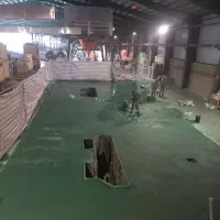 اجرای بتن ریزی با ماله پروانه‌ای|خدمات پیشه و مهارت|دهق, |دیوار