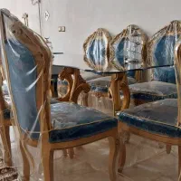 میز نهار خوری ۸نفره|میز و صندلی غذاخوری|خرم‌آباد, |دیوار