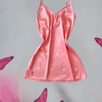 تاپ وشلوارک و پیراهن ساتن