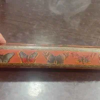 قلمدان قاجاری کهنه نقره|کلکسیون اشیاء عتیقه|تهران, فردوسی|دیوار