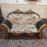 مبل ۶نفره تمیز|مبلمان خانگی و میز عسلی|قم, شهرک امام حسین|دیوار