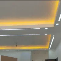 گچ خاک سفید نور مخفی
