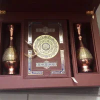 ست قران وزیری معطر با۲گلدان خاتم