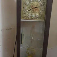 ساعت ایستاده چوبی