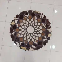 قالیچه گرد 90 × 90|فرش|شیراز, سینما سعدی|دیوار