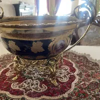 میوه خوری برنز و چینی|ظروف سرو و پذیرایی|تهران, هروی|دیوار