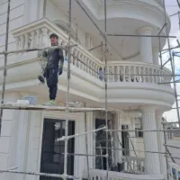 تولید بلوک،نرده جدول پایه فنس بتنی،موزاییک و اجرا|مصالح و تجهیزات ساختمان|آبیک, |دیوار