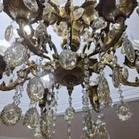 لوستر برنجی|لوستر و چراغ آویز|اراک, |دیوار