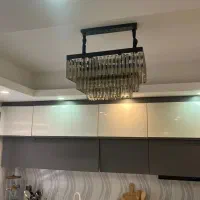 لوستر سالن و آشپزخانه شیک|لوستر و چراغ آویز|رشت, پل تالشان|دیوار