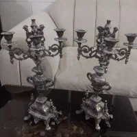 شمعدان برنز 4شاخه سالم بدون ایراد