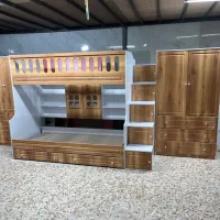 تخت دوطبقه مدل جانیار/ چک