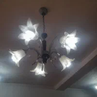 لوستر پنج شاخه بسیارزیبا در شهر سنگر