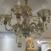 لوستر شامپاینی شش شاخه