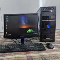 سیستم کامپیوتر ddr3 رم 8 هارد 500 مانیتور Samsung