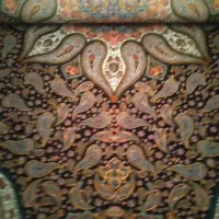 فرش زمینه سرمه ای|فرش|کرج, شهرک بنفشه|دیوار