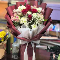 دسته گل ایستاده