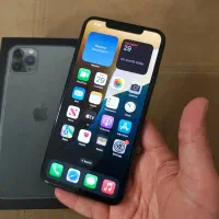 iPhone 11 pro max 256G zaa 2 SIM پک اصلی در حد