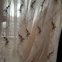 پرده حریرشیشه ایی|پرده، رانر، رومیزی|قم, سراجه (۱۵ خرداد)|دیوار