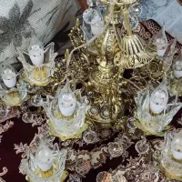 لوستر طرح برنز 5شاخه 10شعله