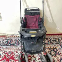 کالسکه بچه دلیجان در حد نو|کالسکه و لوازم جانبی|اهواز, فاز ۲ پادادشهر|دیوار