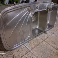 سینک کامل ظرفشویی دو لگنه
