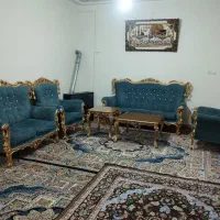 مبل سلطنتی ۷ نفره در حد نو|مبلمان خانگی و میز عسلی|تاکستان, |دیوار