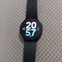 سامسونگ واچ سری۴ با۲بند سیلیکونی سبز و سفید