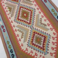 گلیم دست بافت|گلیم، جاجیم، گبه|سبزوار, کوی بهار|دیوار