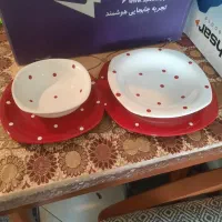 سرویس عذاخوری خالخالی لاوین ترک|ظروف سرو و پذیرایی|تهران, صد دستگاه|دیوار
