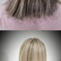 رنگار مسلط به کراتین احیا  میکاپ شینیون