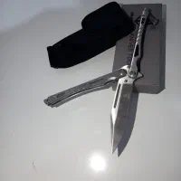 چاقو پروانه ای اورجینال دسته سوراخ دار