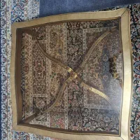 مبلمان استیل سورمه ای شامپاینی باشزلم درحد|مبلمان خانگی و میز عسلی|تهران, شهرک چیتگر|دیوار