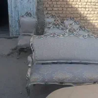 مبل فرحی درجه ۱ نو ۹ نفره + میزغذا خوری ۹ نفره
