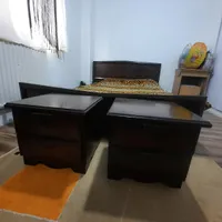 سرویس خواب کامل با تشک نو|تخت و سرویس خواب|تهران, اراج|دیوار
